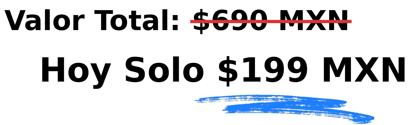 690 MXN Strikethrough Price